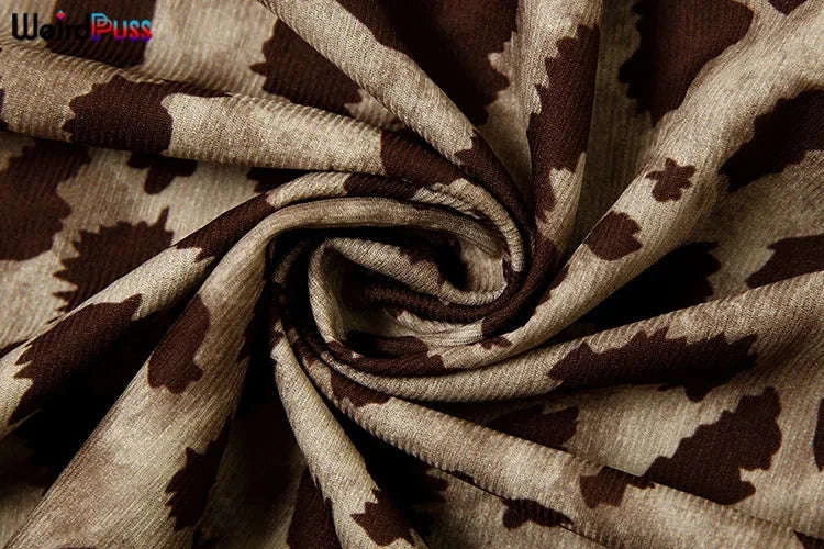 Sexy Spaghetti Strap Dress – Backless Ruffle Mini-Khaki / M