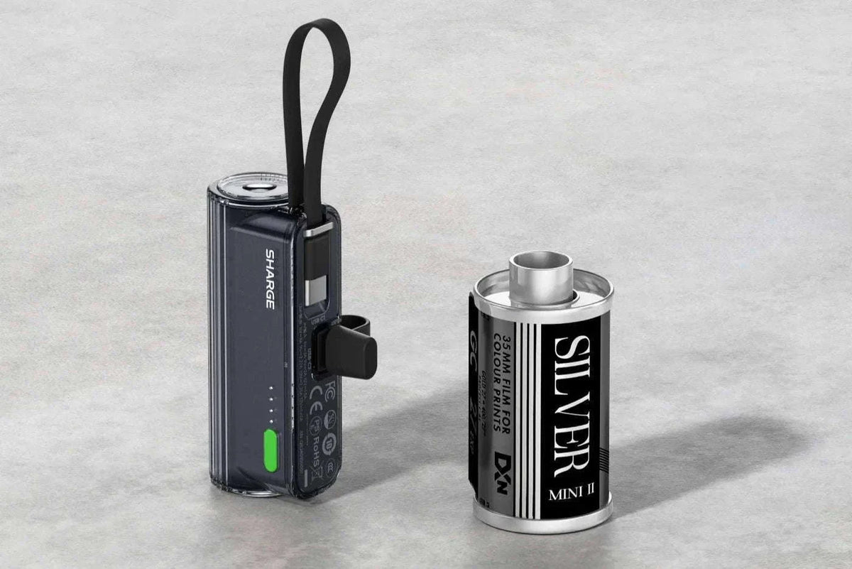 SHARGE Flow Mini 2 5000mAh Fast Charging Power Bank-Black