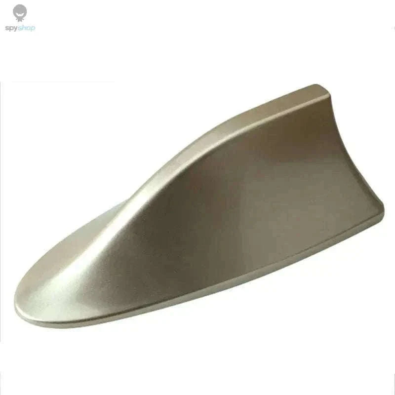 Shark Fin Car Antenna FM/AM Signal Booster Upgrade-Brown 2pcs