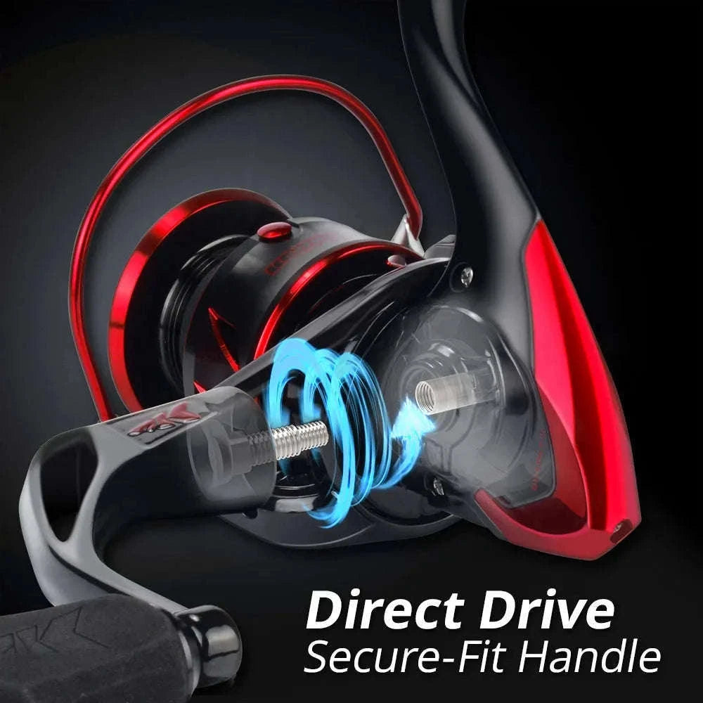 Sharky III Spinning Fishing Reel with 18KG Drag Power-China Mainland / 11 / 3000 Series