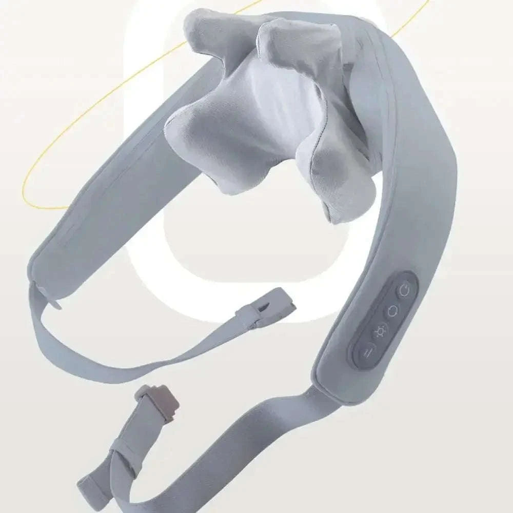Shiatsu Neck and Shoulder Massager with LED Heat-GEN2-26W-GREY / China Mainland