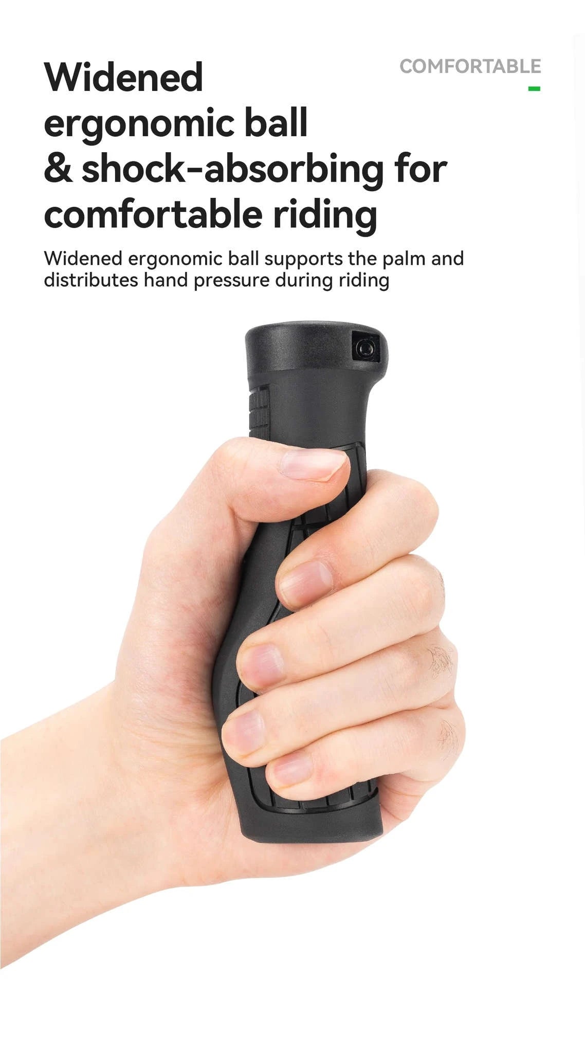 Shockproof Anti-Slip Bicycle Grips 13cm Comfortable Handlebar Cover-G326PL