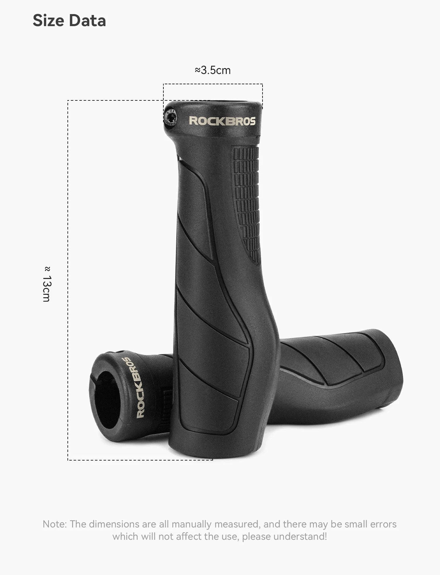 Shockproof Anti-Slip Bicycle Grips 13cm Comfortable Handlebar Cover-G326PL