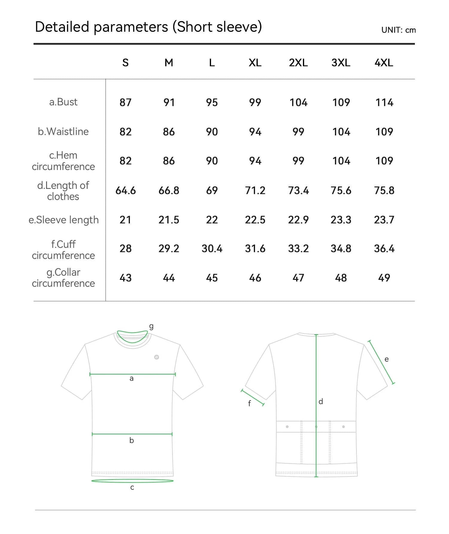 Short Sleeve Cycling Jersey Breathable Quick-Dry MTB Shirt with Pockets-RK2025-Y / Asian 3XL(EUR 2XL)