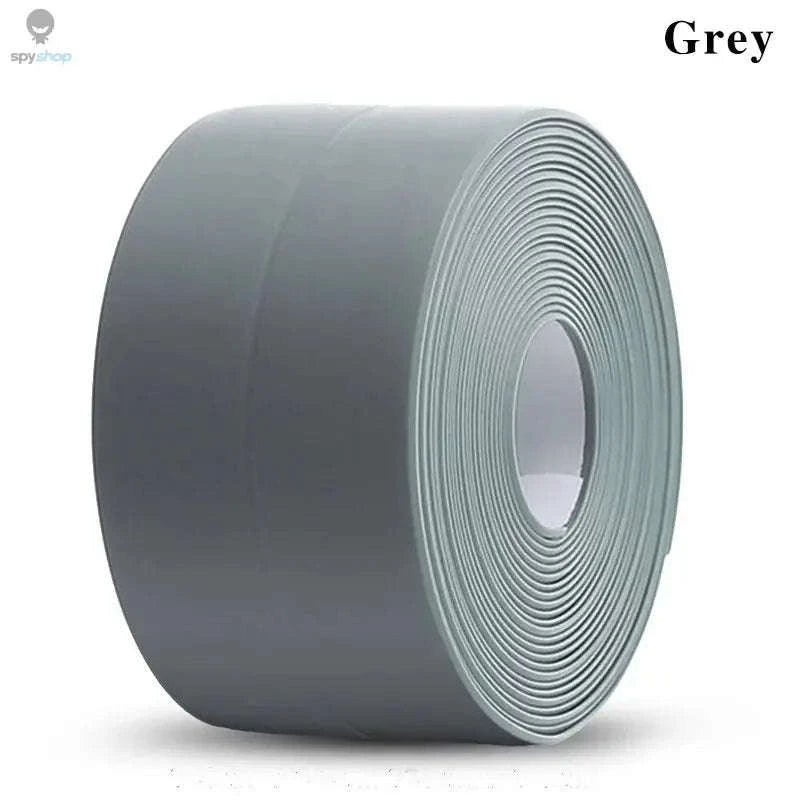Shower Seal Tape – Waterproof PVC Caulk Strip for Baths, Sinks and Kitchens-blue tape / 320cm x 3.8cm