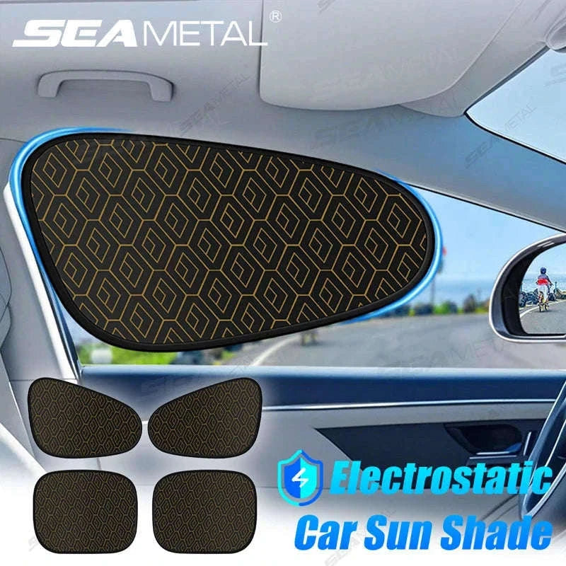Side Window Sun Shade for Car-Front-Rear 4pcs