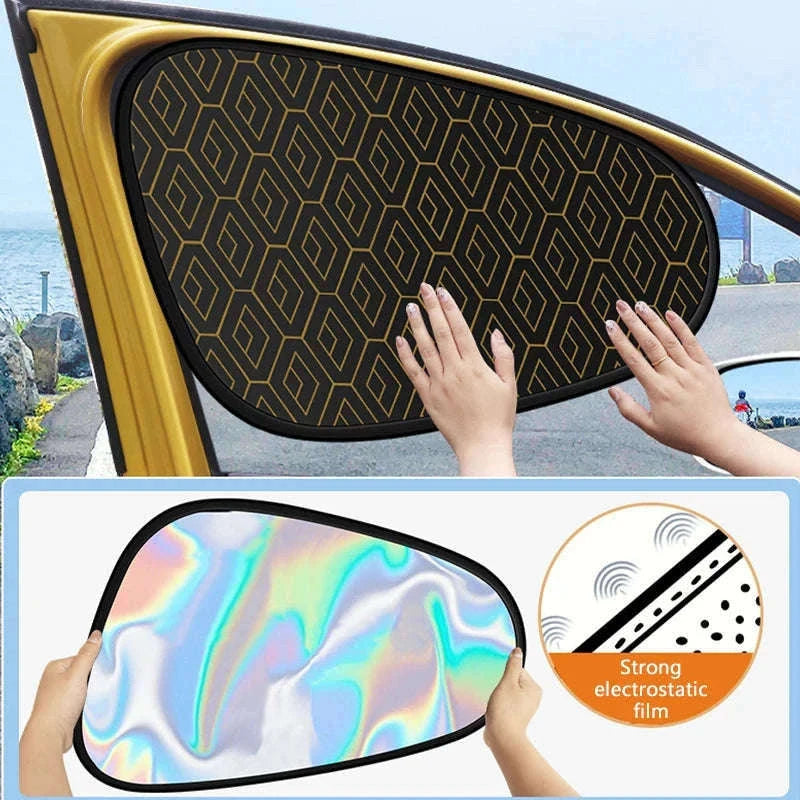 Side Window Sun Shade for Car-Front-Rear 4pcs