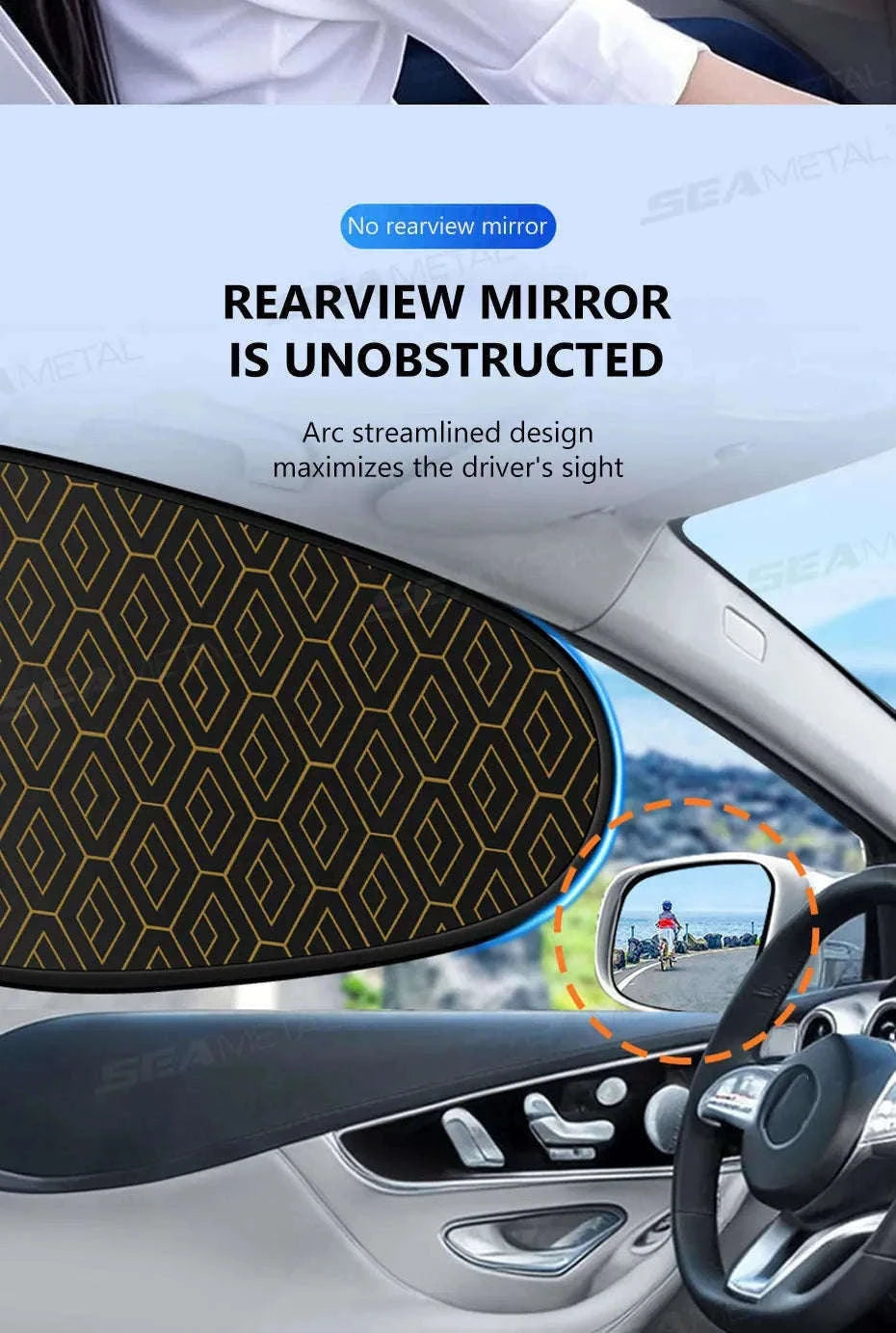 Side Window Sun Shade for Car-Front-Rear 4pcs