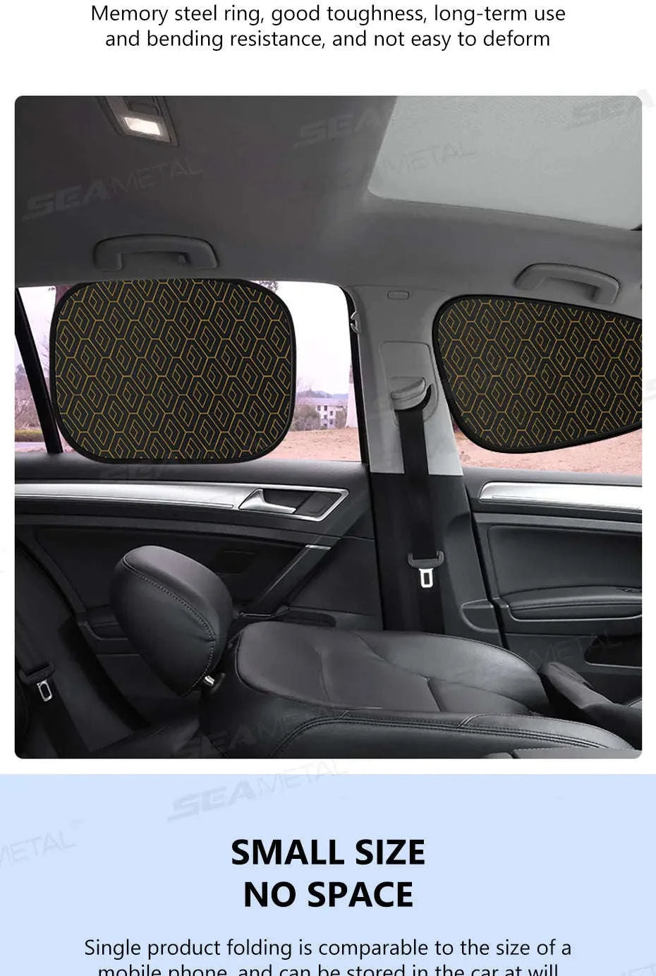 Side Window Sun Shade for Car-Front-Rear 4pcs