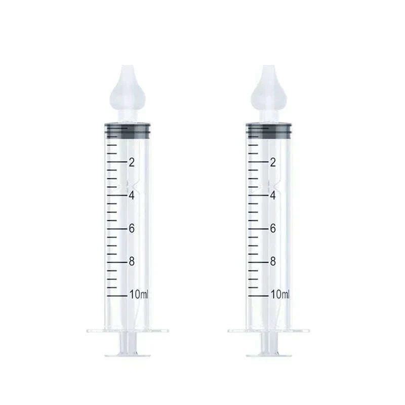 Silicone Baby Nasal Aspirator Kit-2PCS Yellow