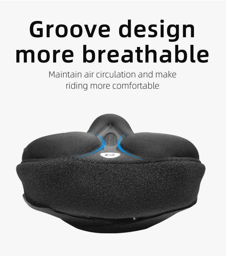 Silicone Bike Saddle Cover Cushion Breathable MTB Seat Pad-LF047-B