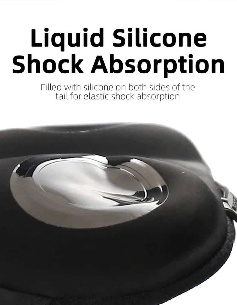 Silicone Bike Saddle Cover Cushion Breathable MTB Seat Pad-LF047-B