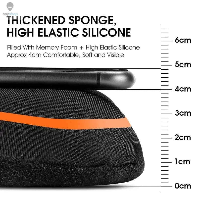 Silicone Bike Saddle Cover for All-Day Comfort Cycling-0801143 Orange