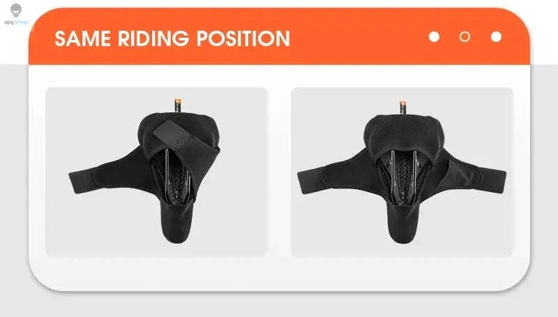 Silicone Bike Saddle Cover for Comfort Cycling-0801143 Orange