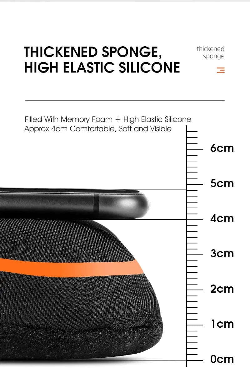 Silicone Bike Saddle Cover for Comfort Cycling-0801143 Orange