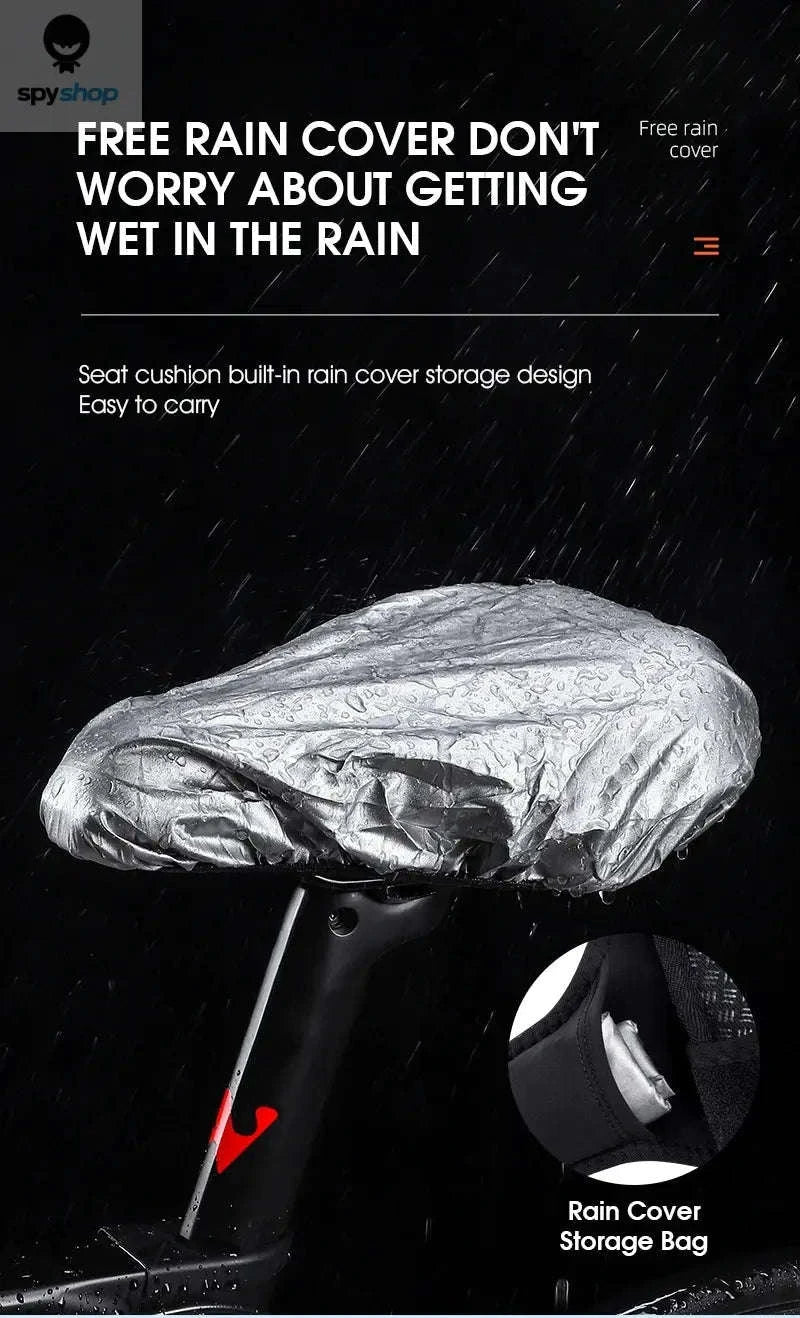 Silicone Bike Saddle Cover for Comfort Cycling-0801143 Orange