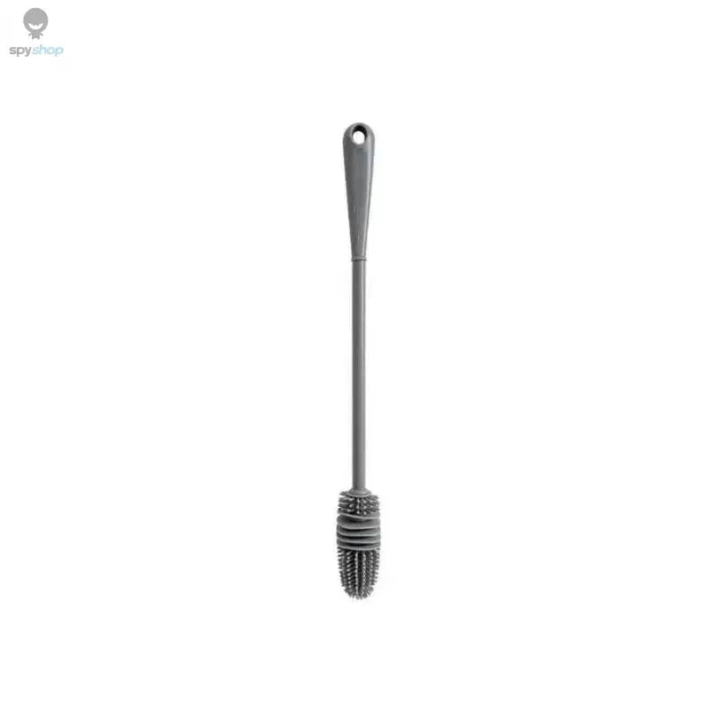Silicone Bottle Cleaning Brush for Deep, Easy Drinkware Cleaning-Grey