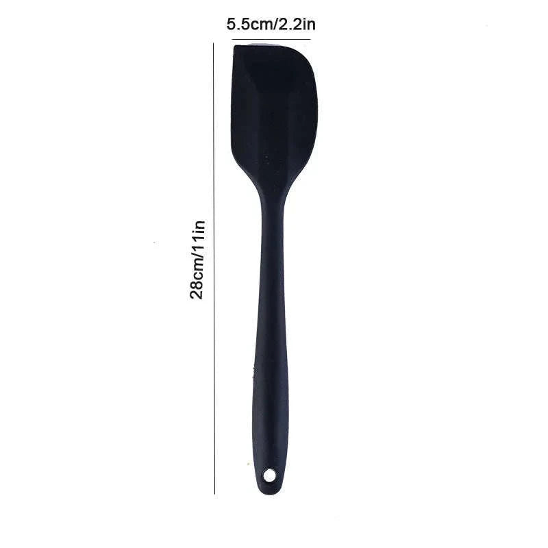 Silicone Cream Spatula for Smooth Mixing and Clean Spreading-F03L-Green