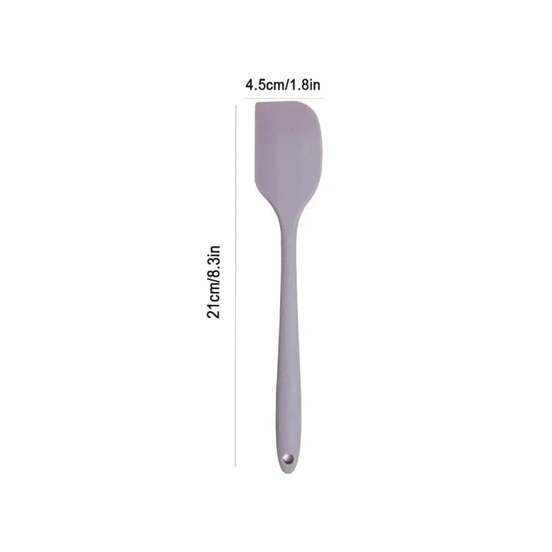 Silicone Cream Spatula for Smooth Mixing and Clean Spreading-F03L-Green