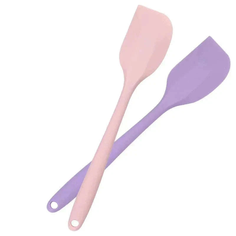 Silicone Cream Spatula for Smooth Mixing and Clean Spreading-F03L-Green