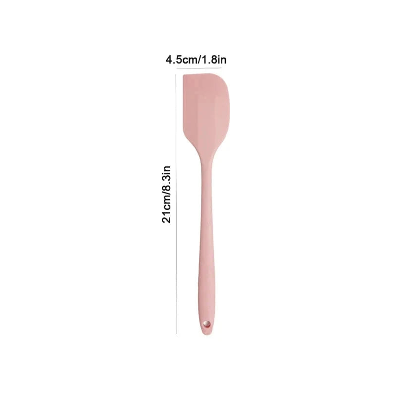 Silicone Cream Spatula for Smooth Mixing and Clean Spreading-F03L-Green