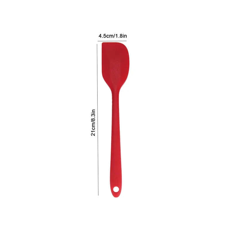 Silicone Cream Spatula – Heat-Resistant Baking Tool-F03L-Green