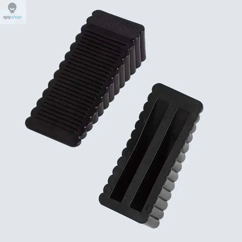 Silicone Door Stop Wedge for Quiet, Secure Door Control-Transparent G826A