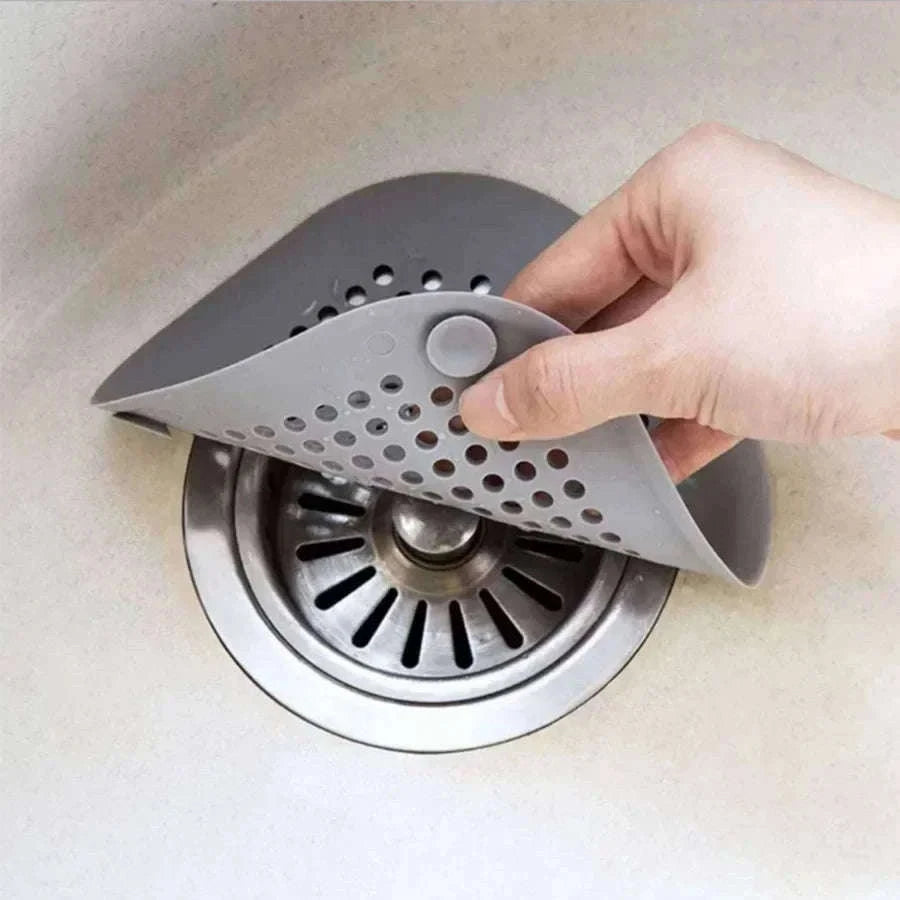 Silicone Drain Stopper Hair Catcher for Sinks and Showers-1pc-white