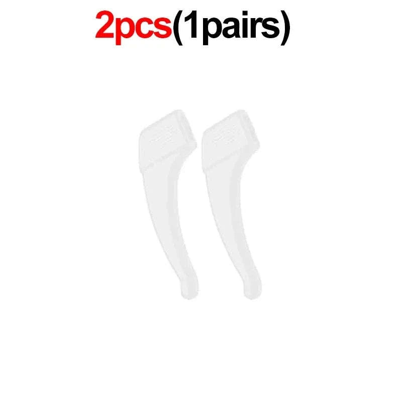 Silicone Ear Hooks Anti‑Slip Eyeglass Holders-Back 1pairs
