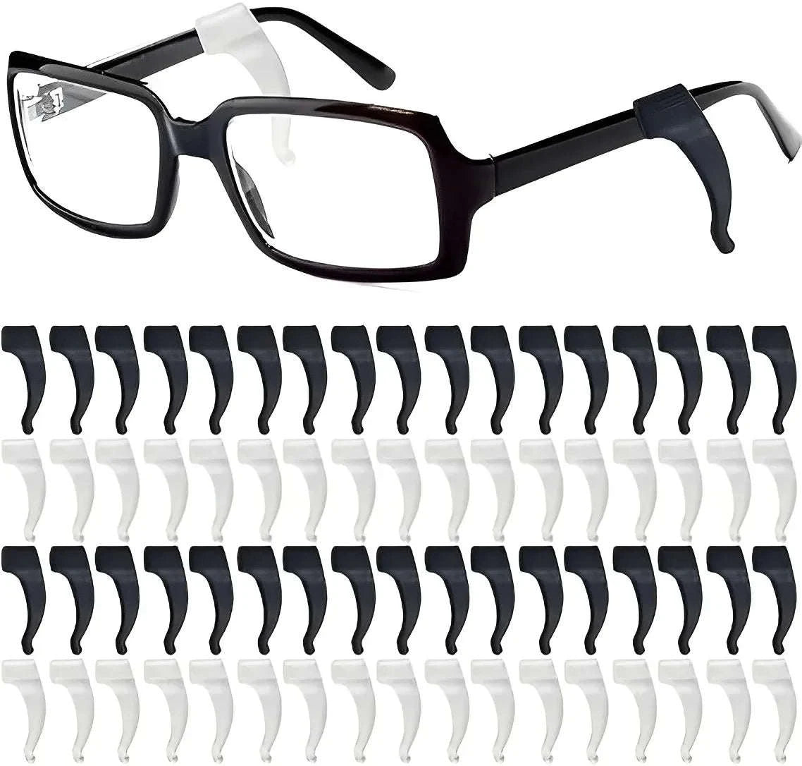 Silicone Ear Hooks Anti‑Slip Eyeglass Holders-Back 1pairs