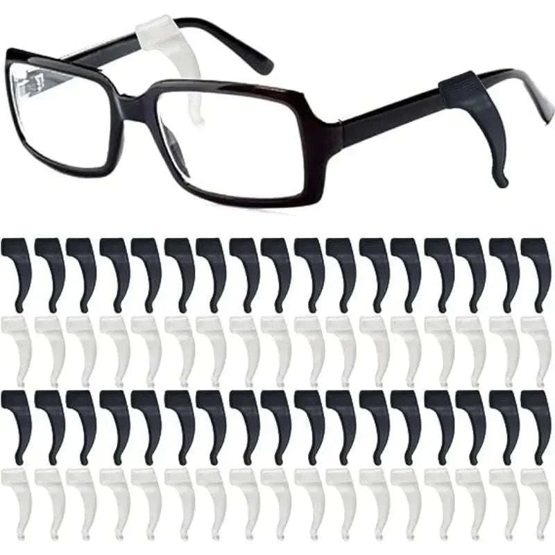 Silicone Ear Hooks Anti‑Slip Eyeglass Holders-Back 1pairs