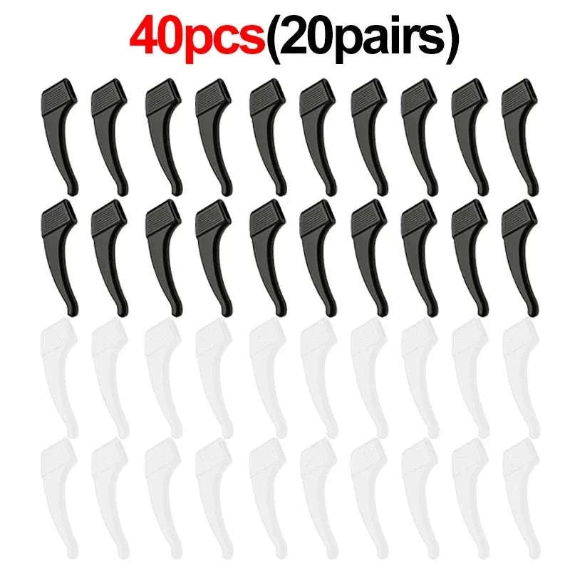 Silicone Ear Hooks Anti‑Slip Eyeglass Holders-Back 1pairs