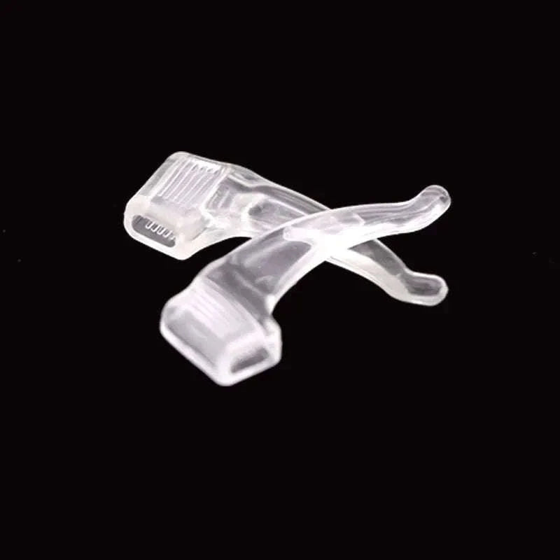 Silicone Ear Hooks Anti-Slip Eyeglass Holders for Secure Fit-Back 1pairs
