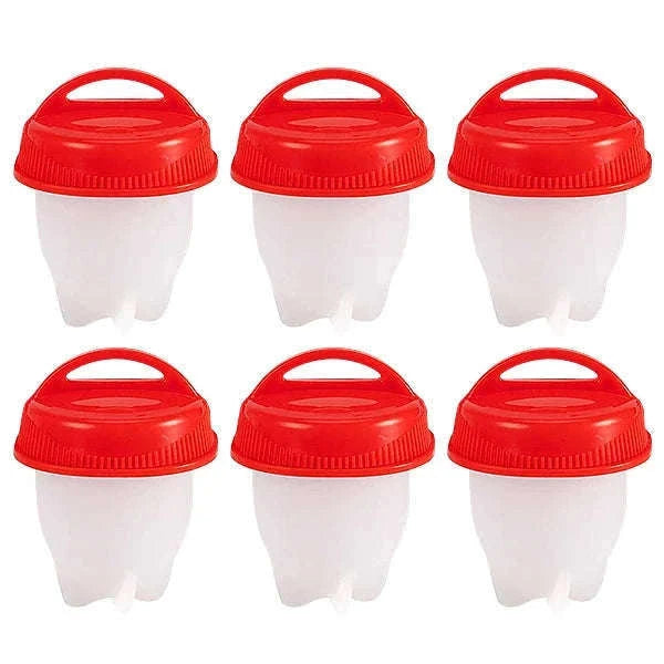 Silicone Egg Boiler Steamer Cups for Easy Shell-Free Eggs-3pcs