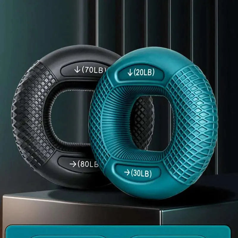 Silicone Finger Grip Strengthener Ring-Orange / CHINA