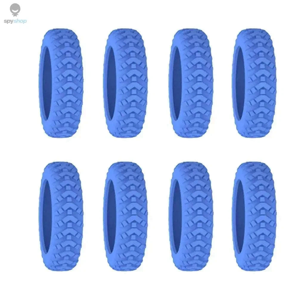 Silicone Luggage Wheel Covers for Quieter, Smoother Travel-pink-8pcs