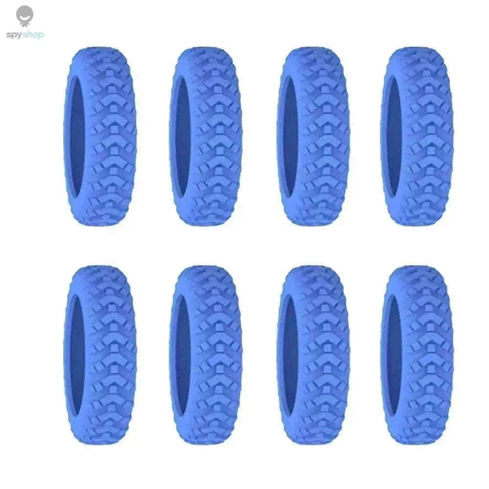 Silicone Luggage Wheel Covers for Quieter, Smoother Travel-pink-8pcs
