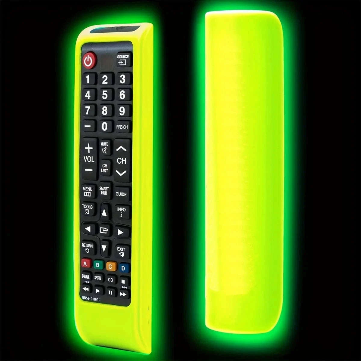 Silicone Remote Case for Samsung BN59-01199F TV Remote-red