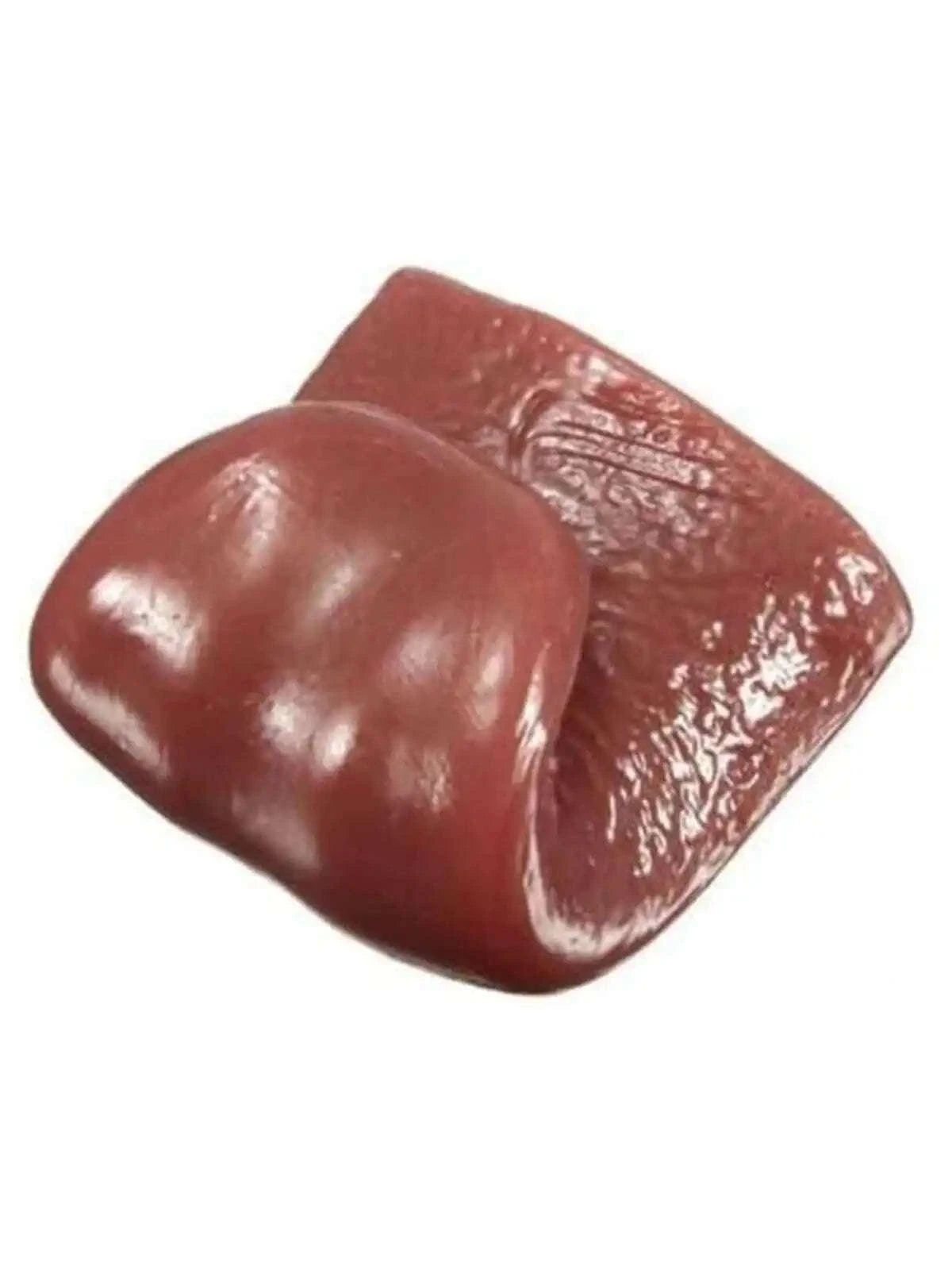 Silicone Rubber Tongue Prank Maker for Horror Fun-Red