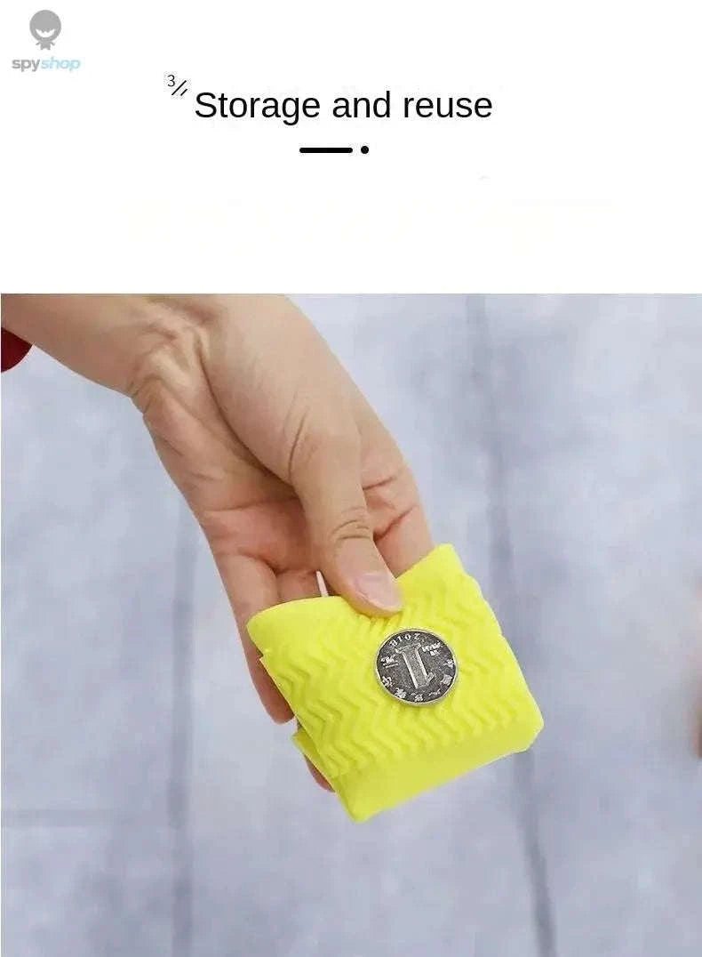 Silicone Shoe Covers – Waterproof, Reusable Rain Overshoes for Everyday Wear-yellow