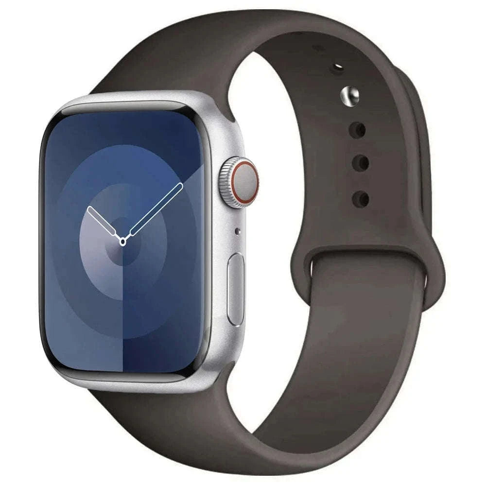 Silicone Sport Band for Apple Watch — Soft, Secure Fit-29 light pink / 38mm-40mm-41mm M-L