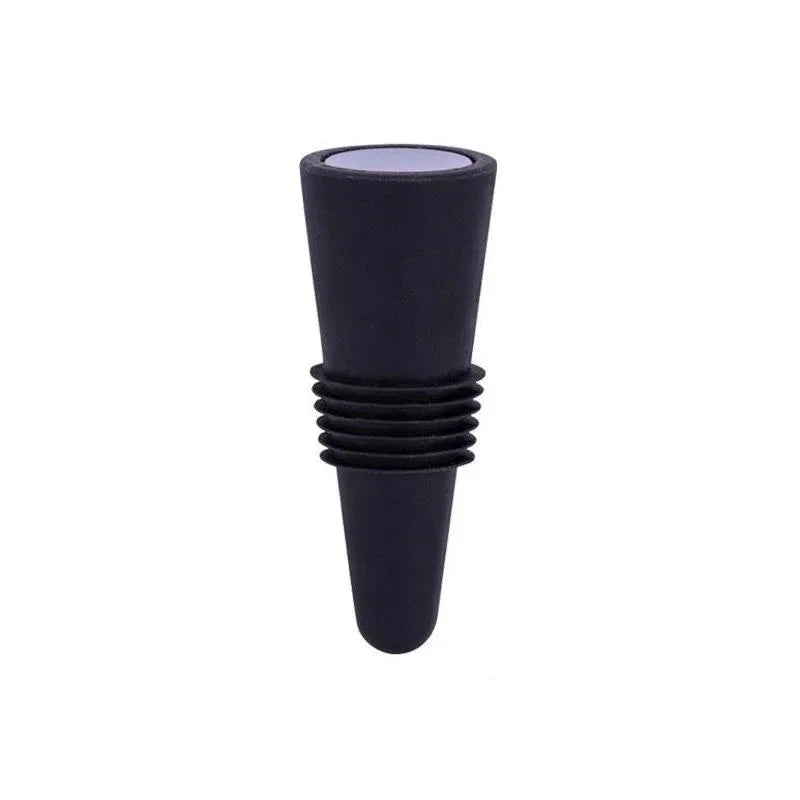 Silicone Wine Bottle Stopper Leak‑Proof Reusable Seal-Purple
