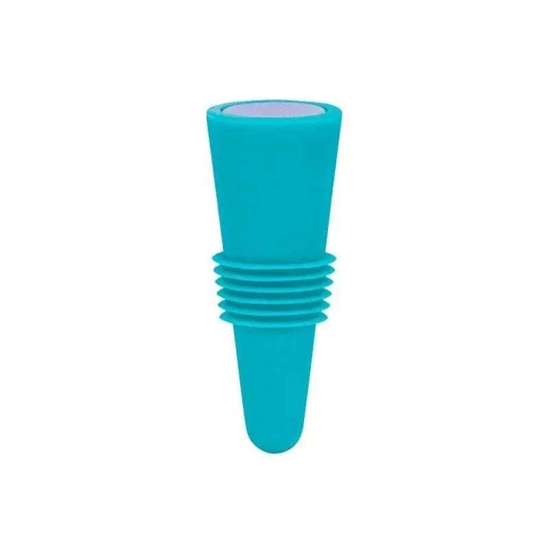 Silicone Wine Bottle Stopper Leak‑Proof Reusable Seal-Purple
