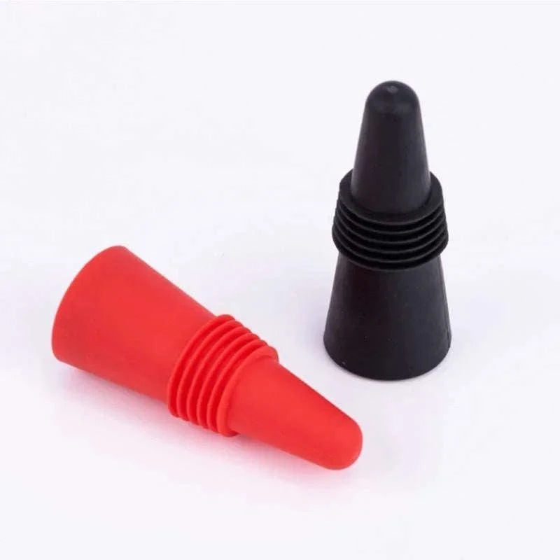 Silicone Wine Bottle Stopper Leak‑Proof Reusable Seal-Purple