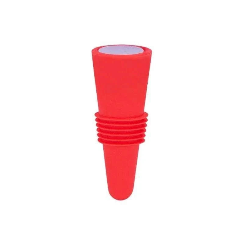 Silicone Wine Bottle Stopper Leak‑Proof Reusable Seal-Purple