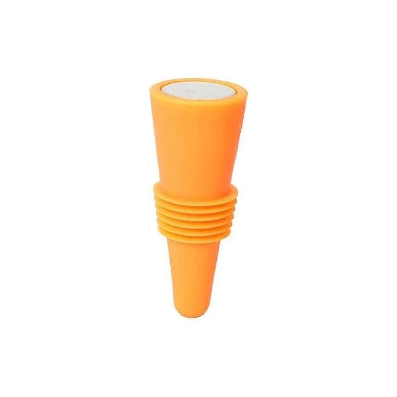 Silicone Wine Bottle Stopper Leak‑Proof Reusable Seal-Purple
