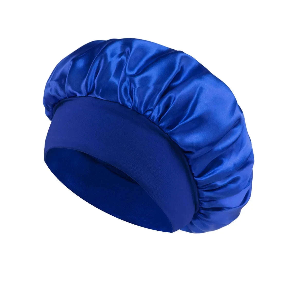 Silk Hair Bonnet for Sleeping with Soft Satin Feel-(2)-Purple