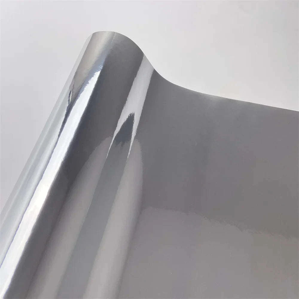 Silver Chrome Vinyl Wrap for Vehicles, Motorcycles and Bicycles-20X152 CM / China Mainland