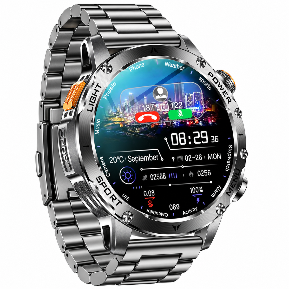 Precision smartwatch product image on white