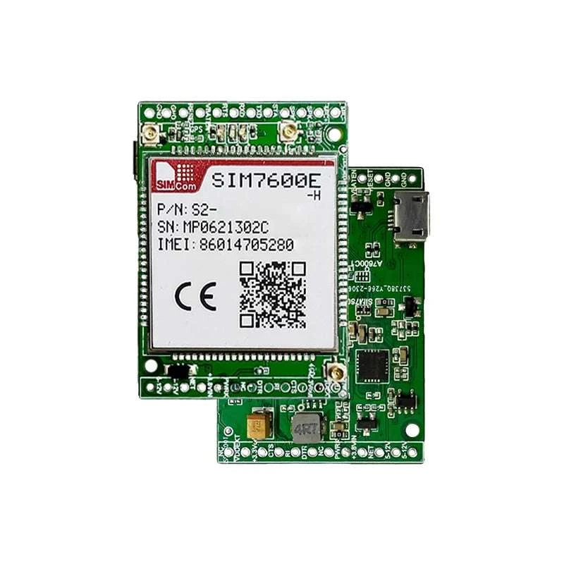 SIM7600 LTE CAT4 Development Board with GNSS & Voice Support-with module FPC GPS / SIM7600G-H / China Mainland